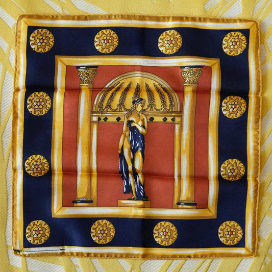 SILK POCHETTE WITH MOTIFS - APHRODITE