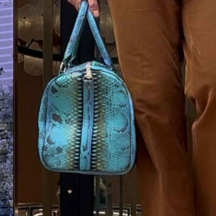 Python Leather Bag