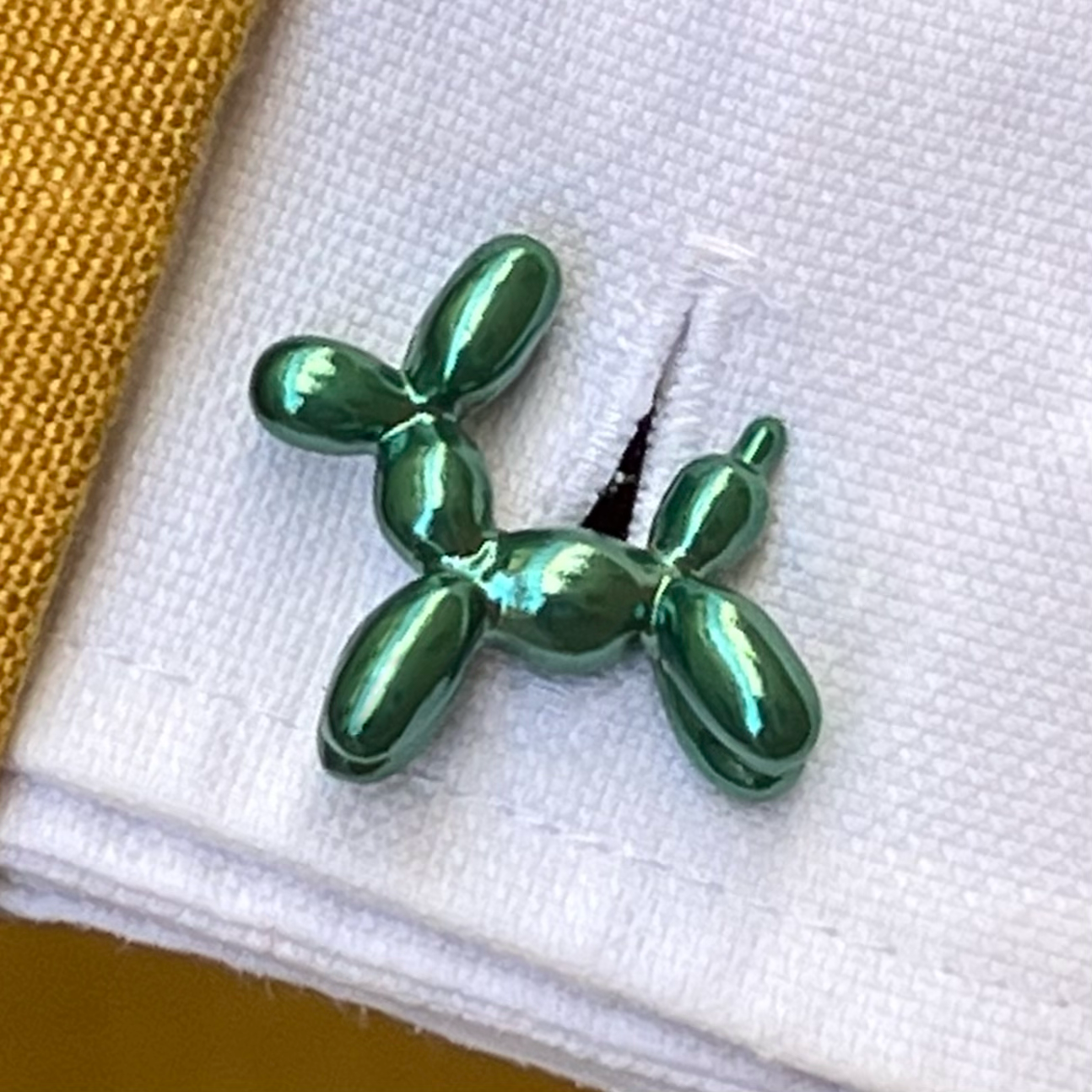 BALLOON DOG CUFFLINKS