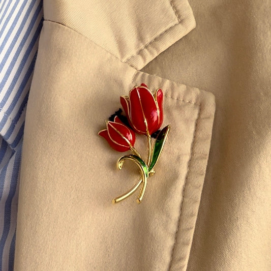 TULIP BROOCH