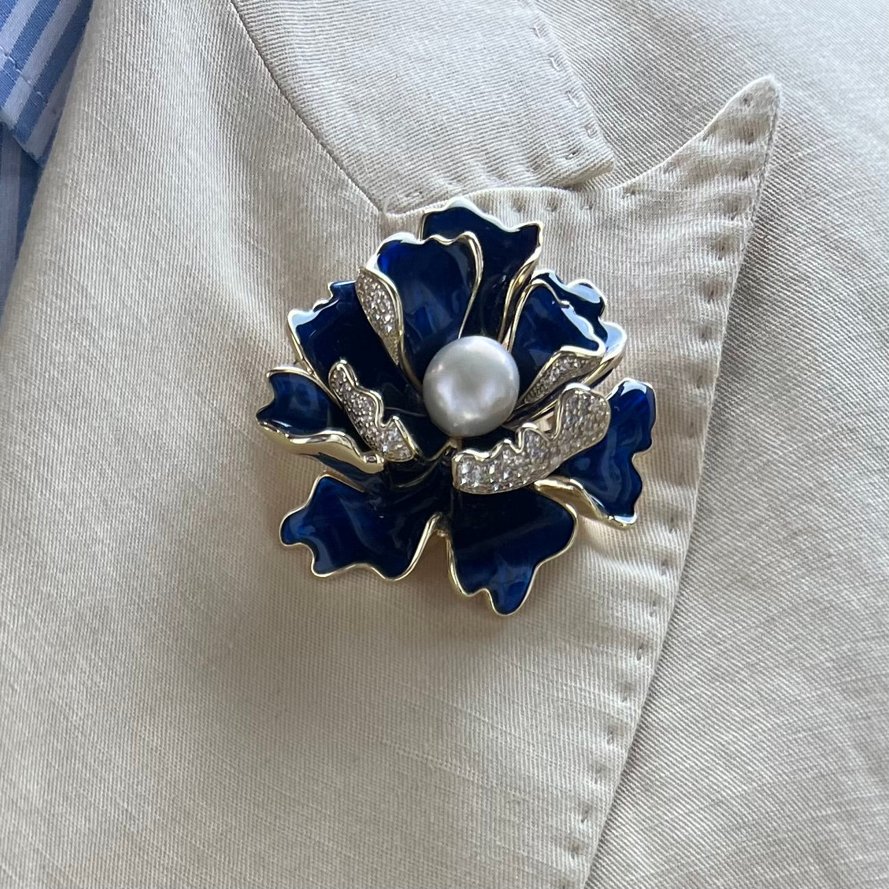 FASHION FLOWER BROOCH