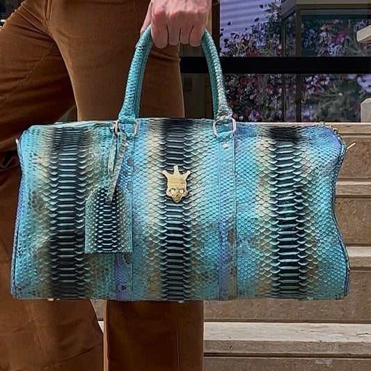 Python Leather Bag